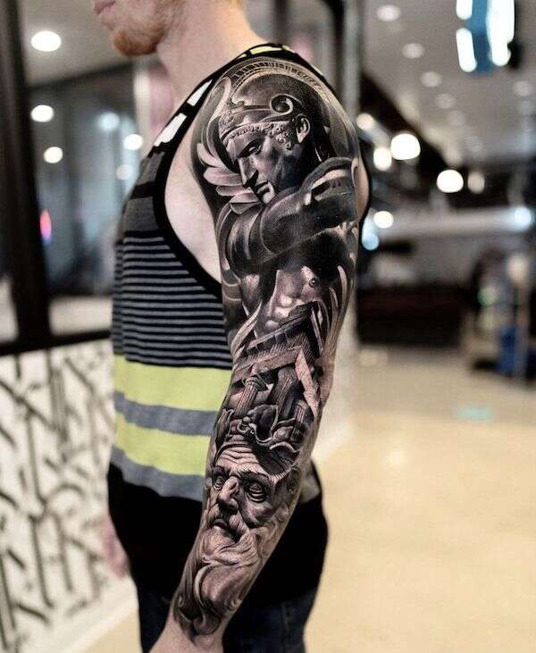 Design an upper arm sleeve (male), Tattoo contest