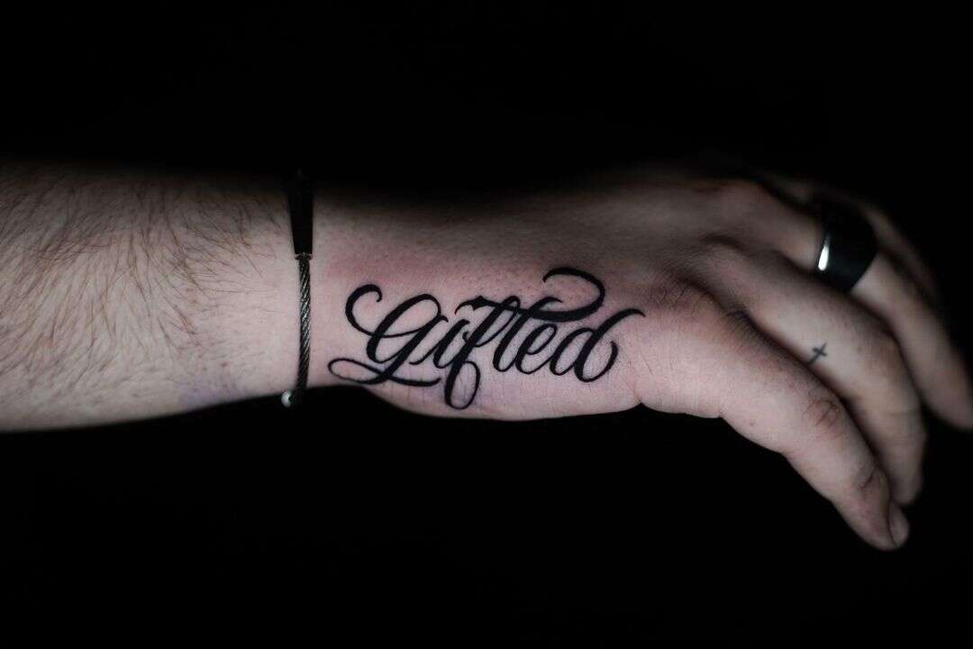 Script Tattoos - The Honorable Society LA