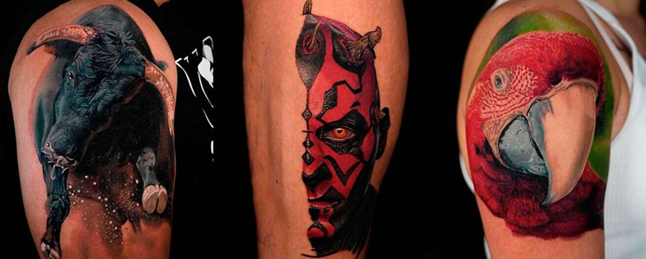 Red ink fade into black ink tattoo | Mandala tattoo, Black ink tattoos,  Tattoos